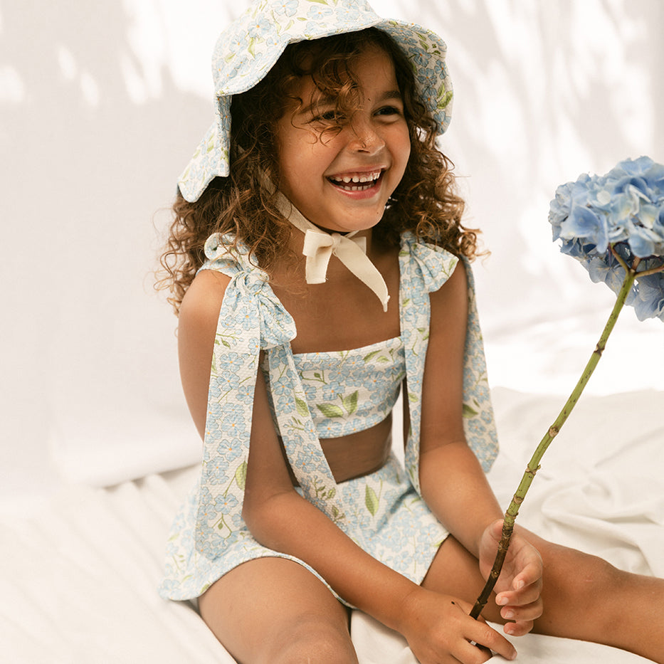 Petal Sun Hat · Hydrangea