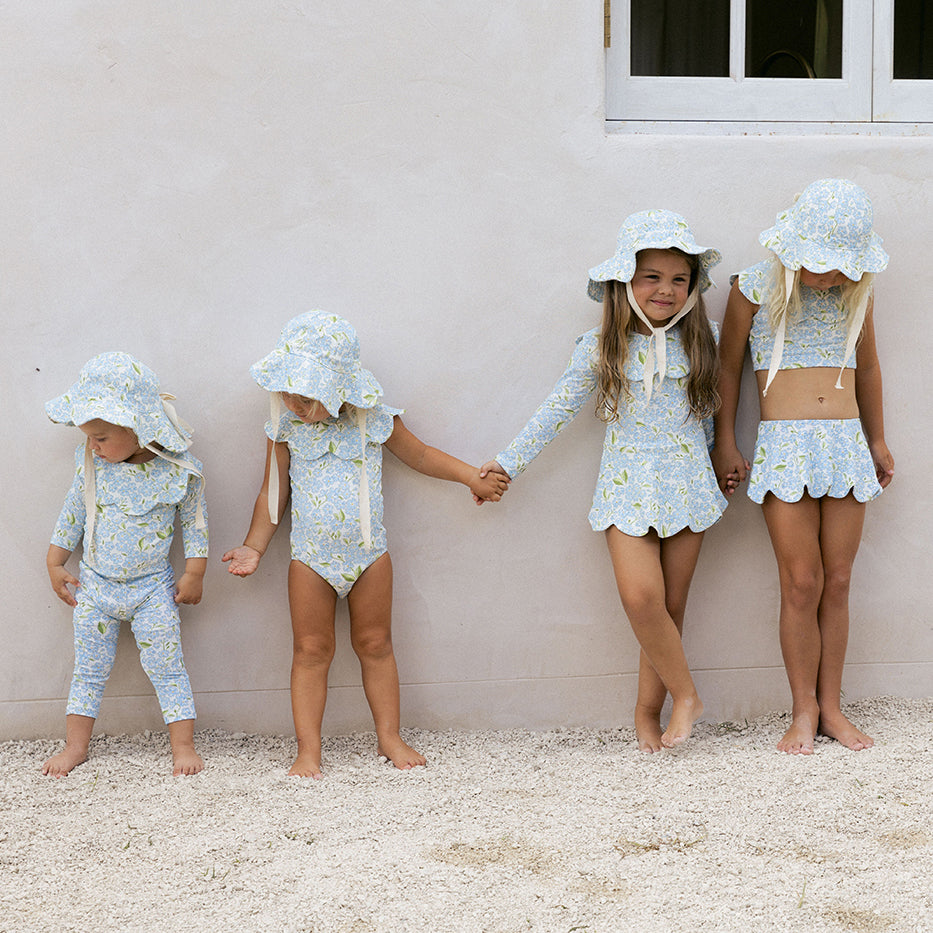 Petal Bodysuit · Hydrangea