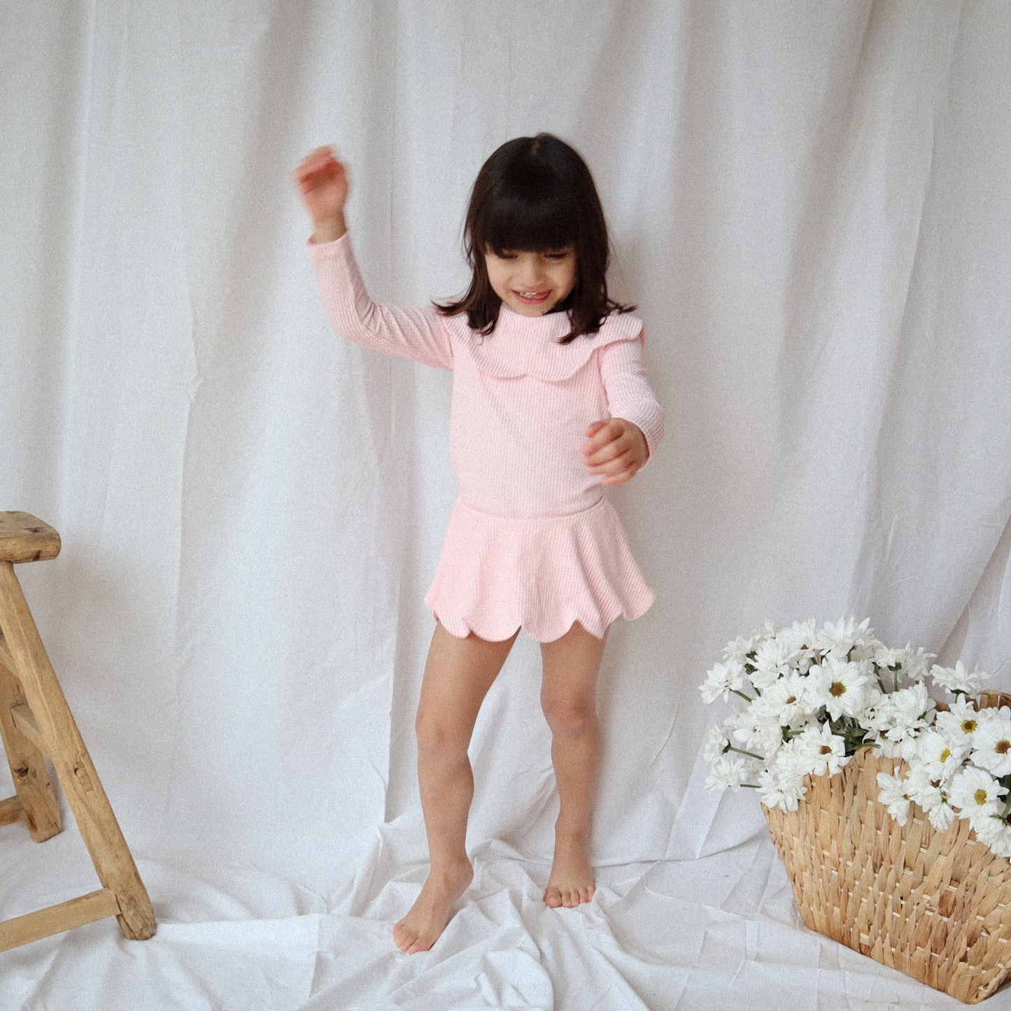 Petal Bikini Skirt · Candy