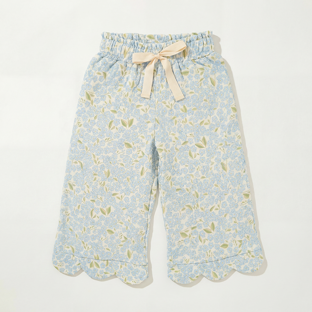 Organic Cotton Petal Pant · Hydrangea