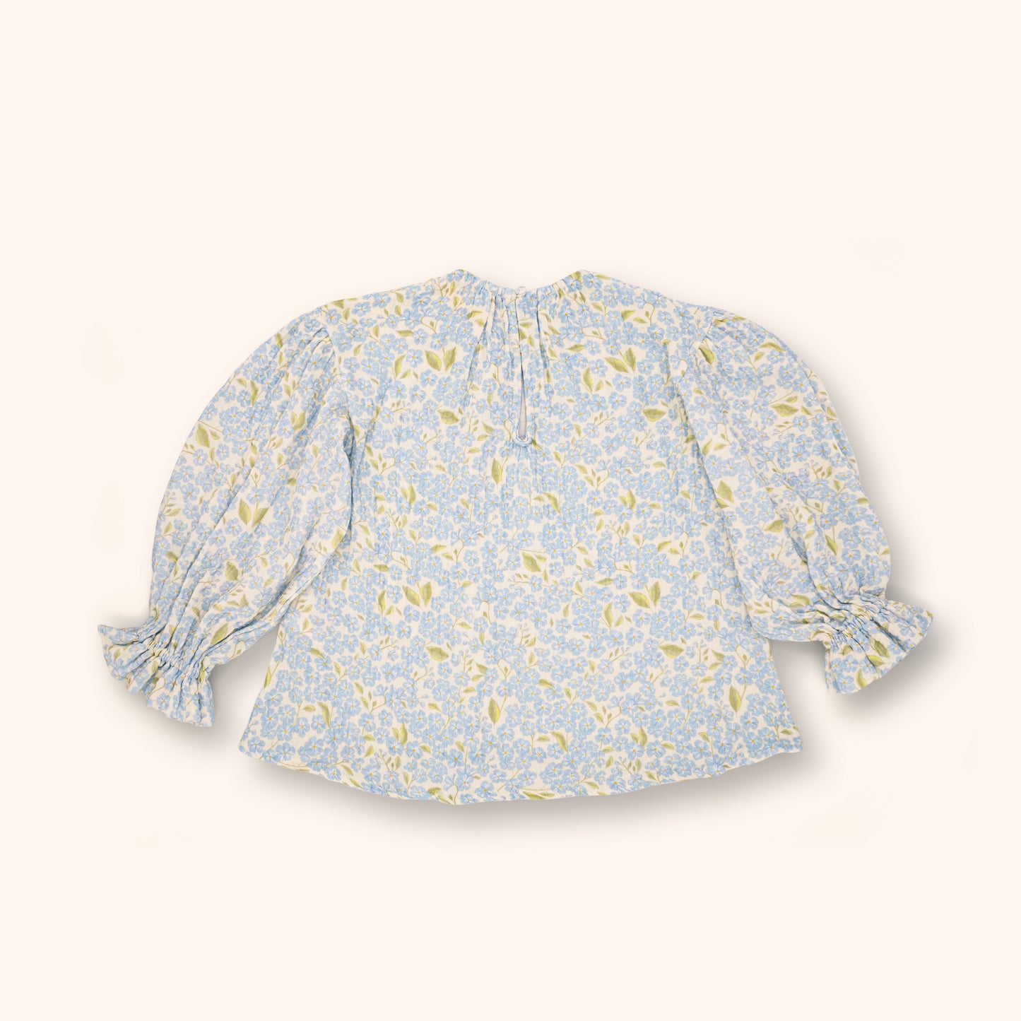 Organic Cotton Marlow Smock Top · Hydrangea
