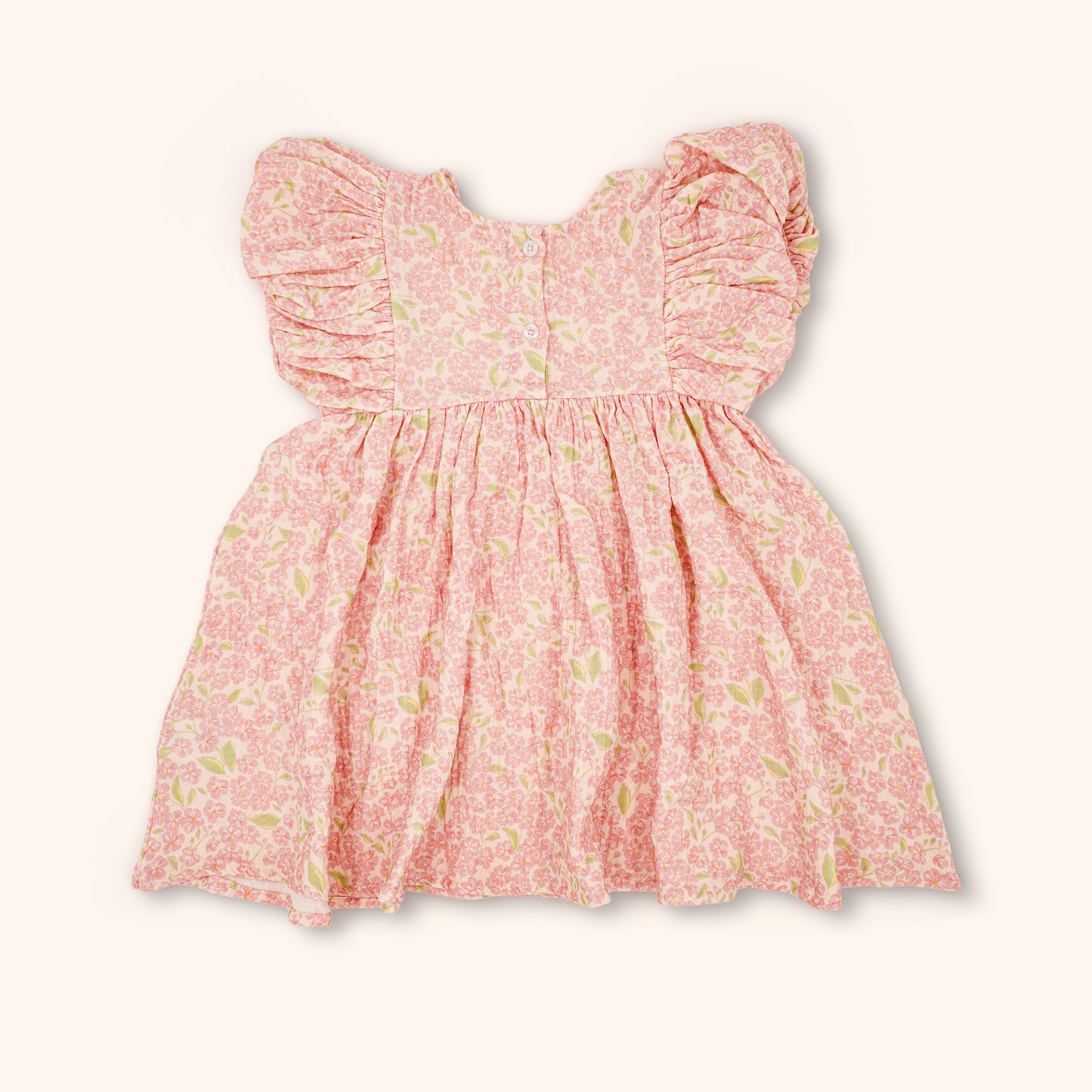 Organic Cotton Maya Dress · Peony