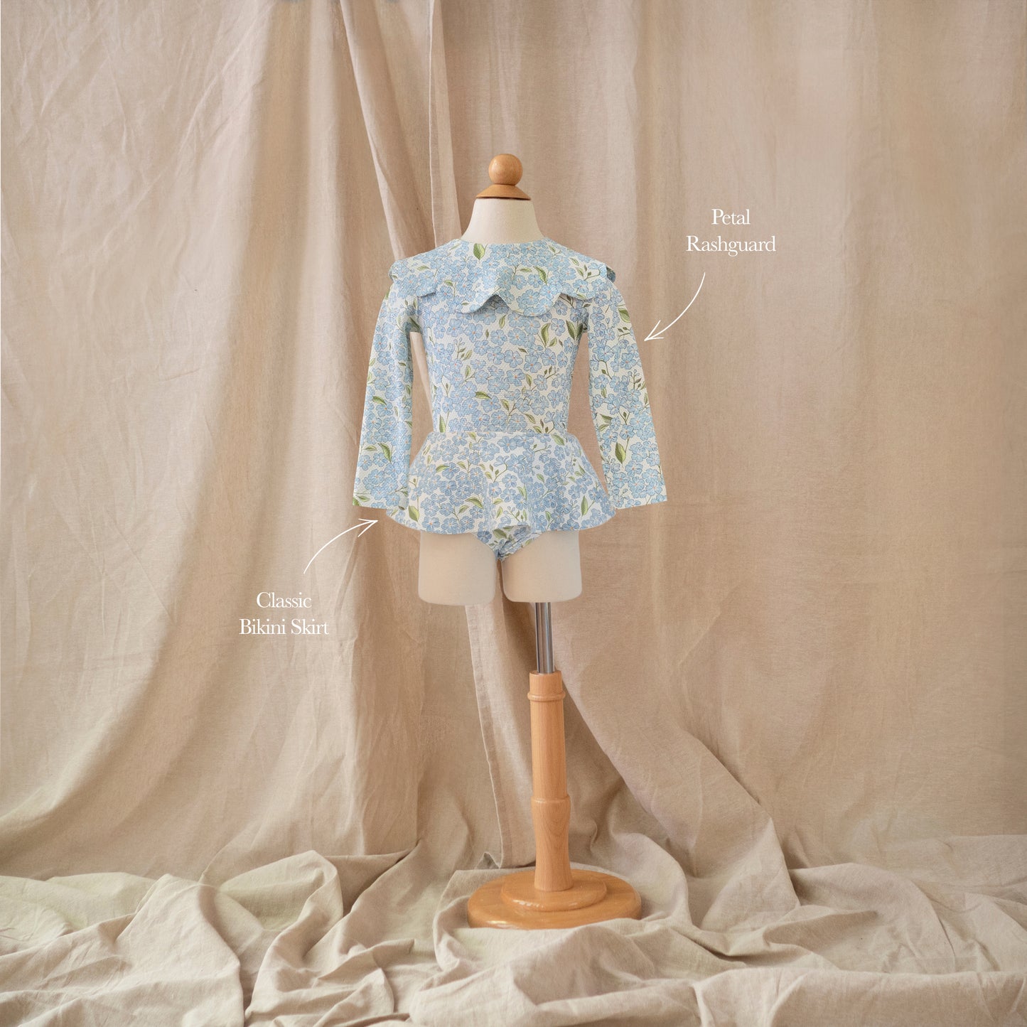 Petal Rashguard · Hydrangea