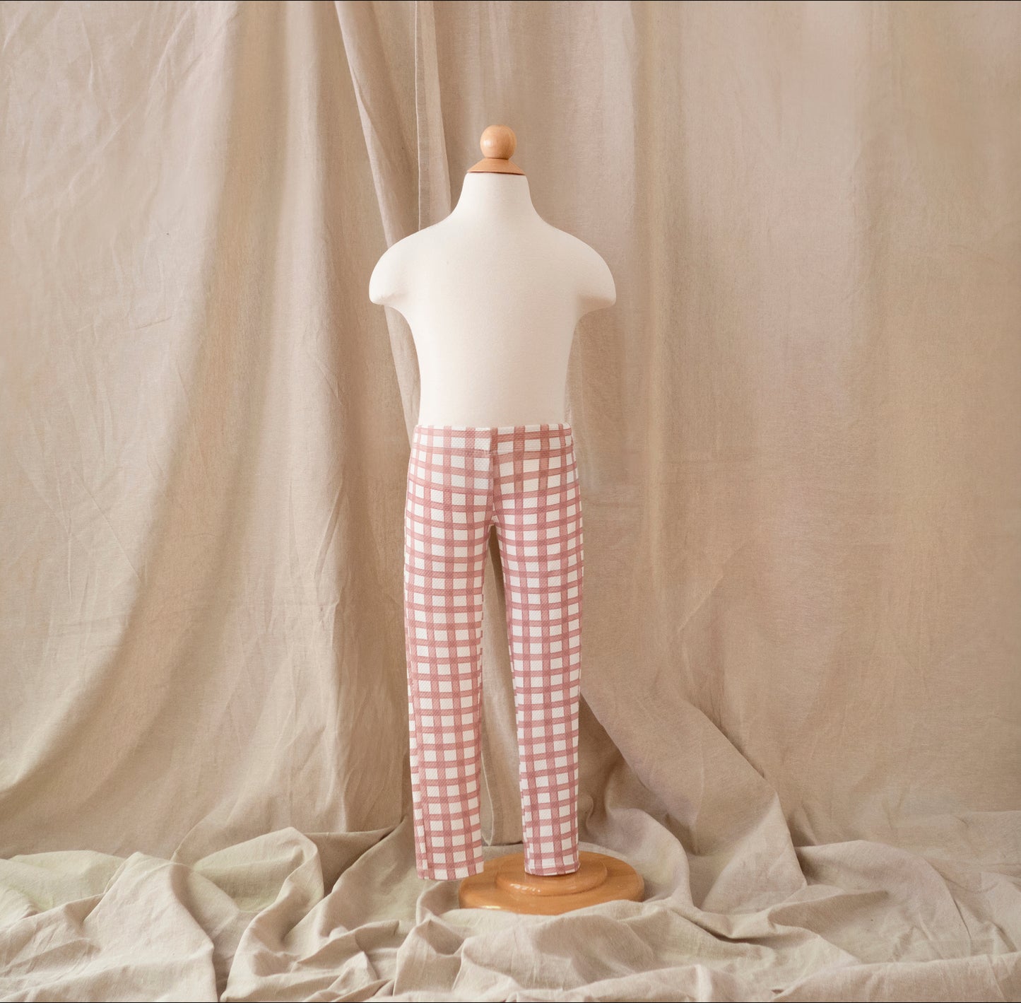 Petal Legging · Gingham
