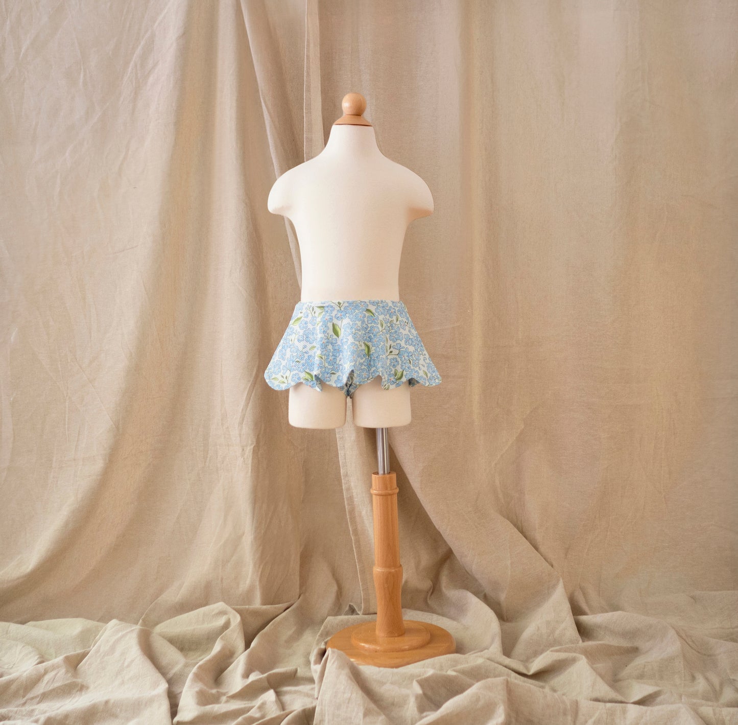 Petal Bikini Skirt · Hydrangea