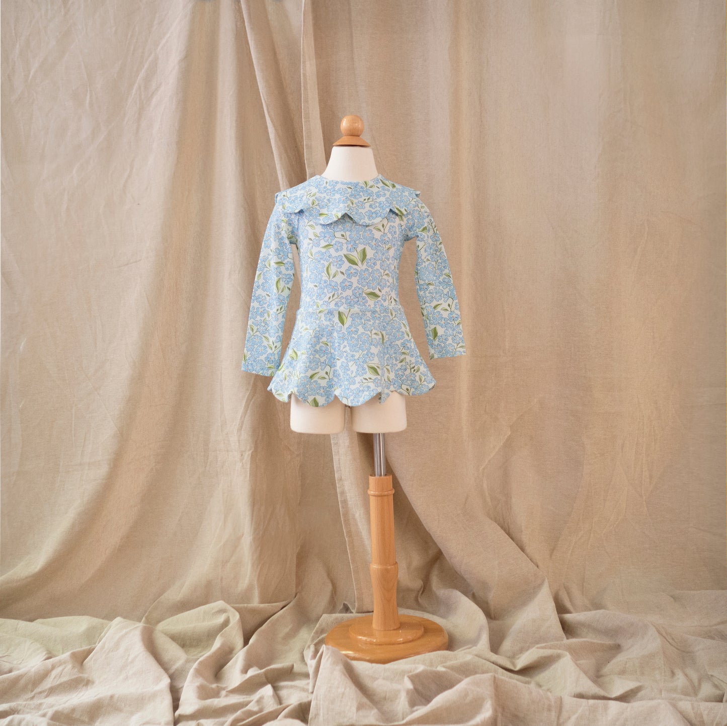 Petal Bodysuit · Hydrangea