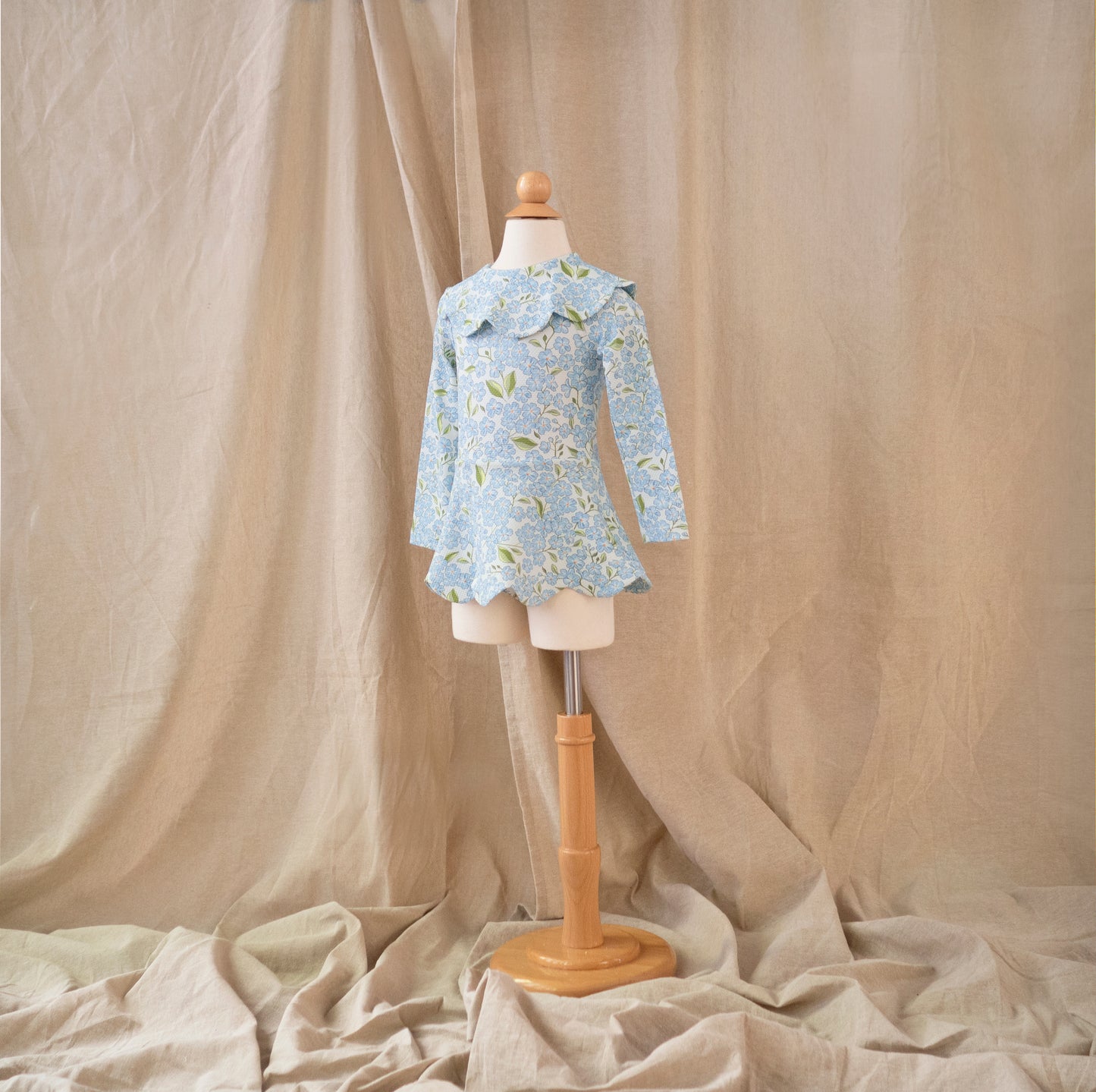 Petal Bodysuit · Hydrangea