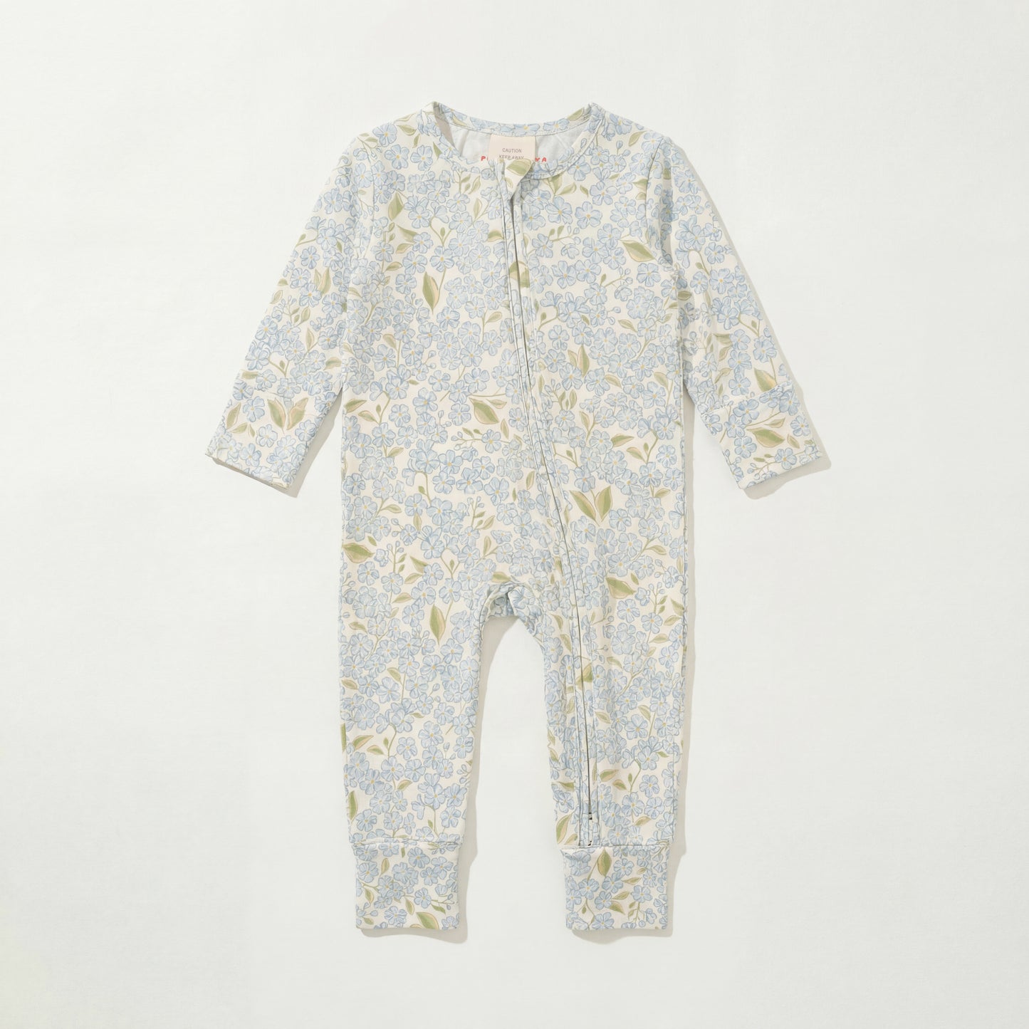 Bamboo Convertible Footie Pajamas & Play · Hydrangea