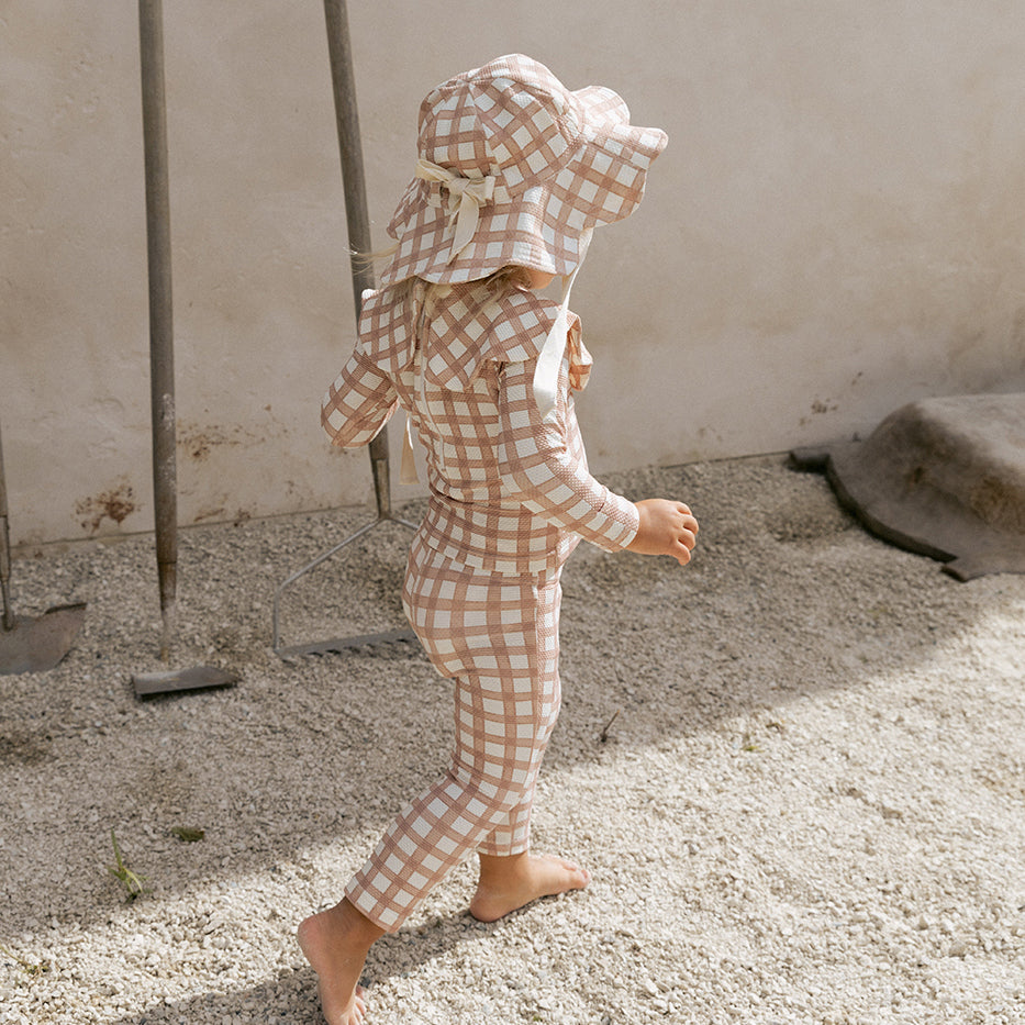 Petal Legging · Gingham