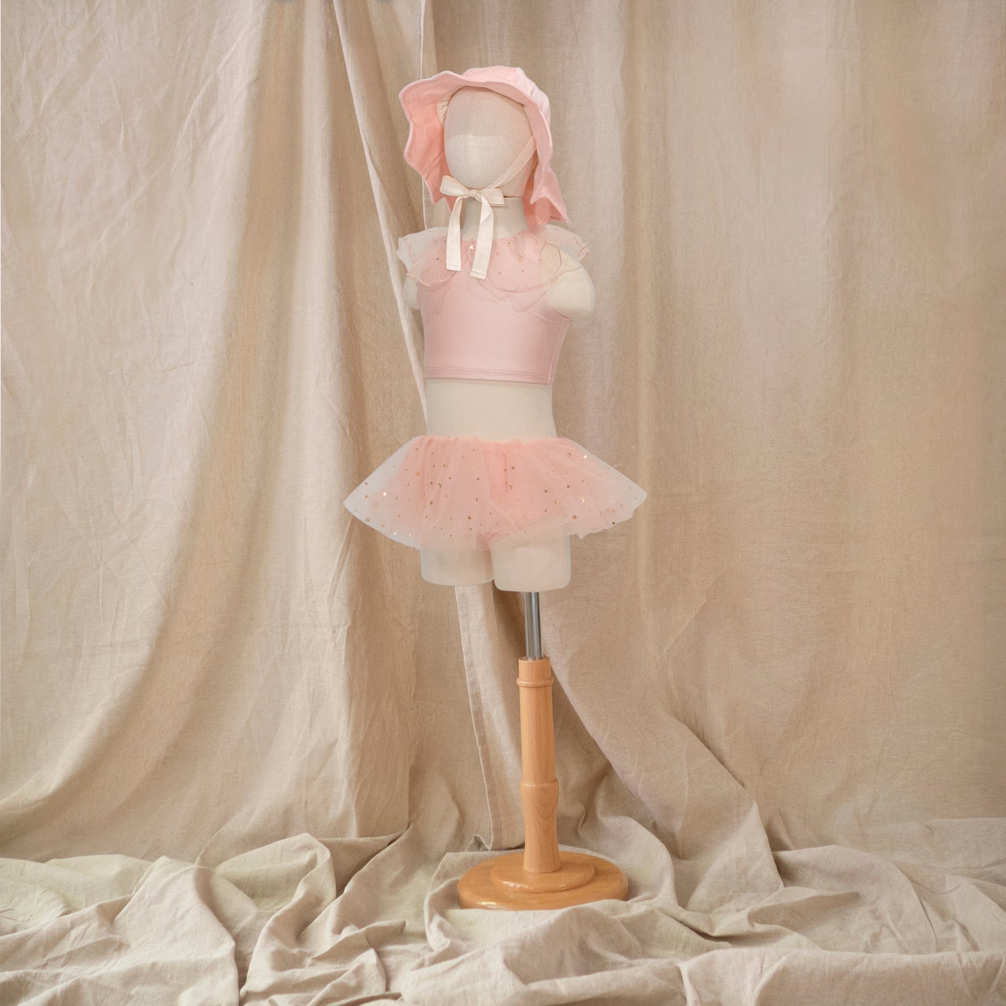 Ballet Bikini Crop Top · Fairy Pink