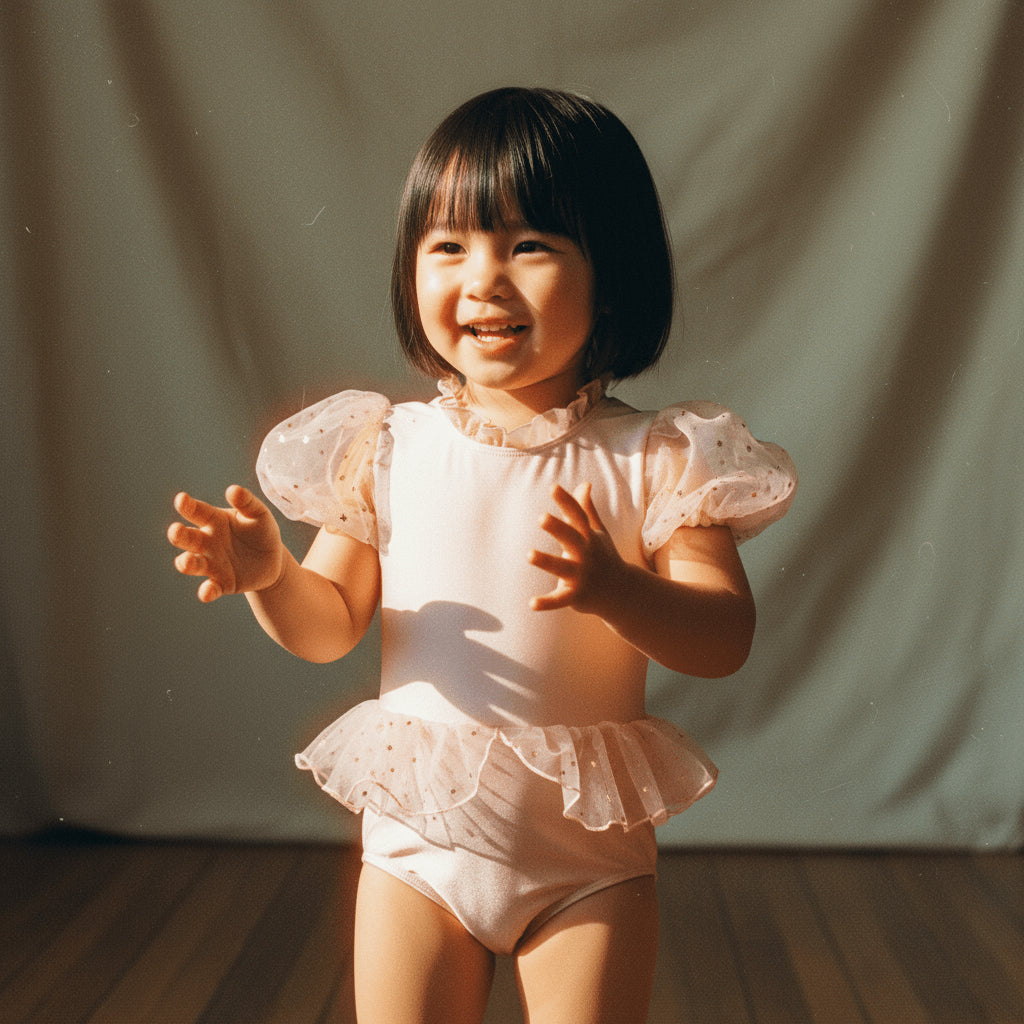 Ballet Swimsuit · Fairy Pink