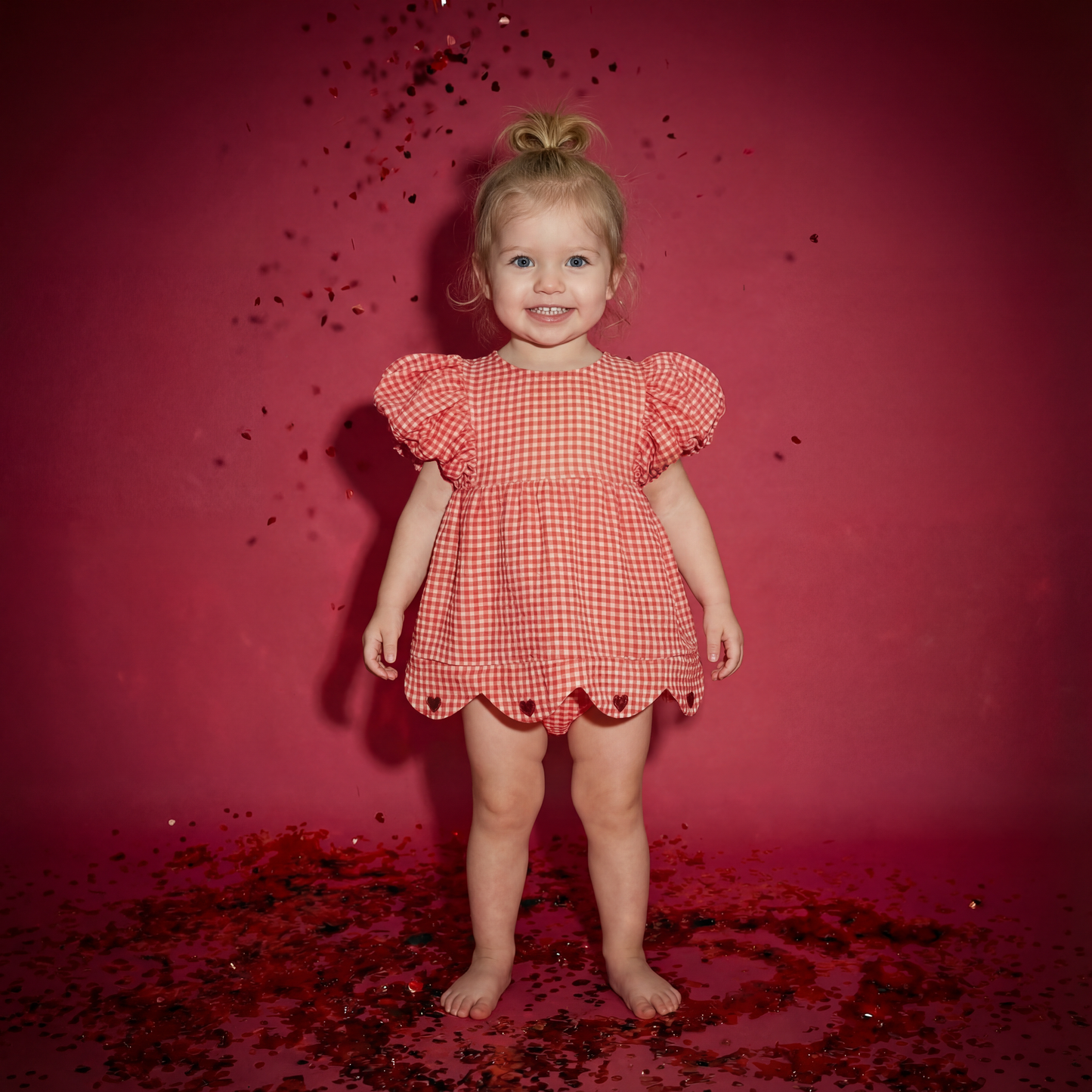 Organic Cotton Maya Romper Dress · Lover