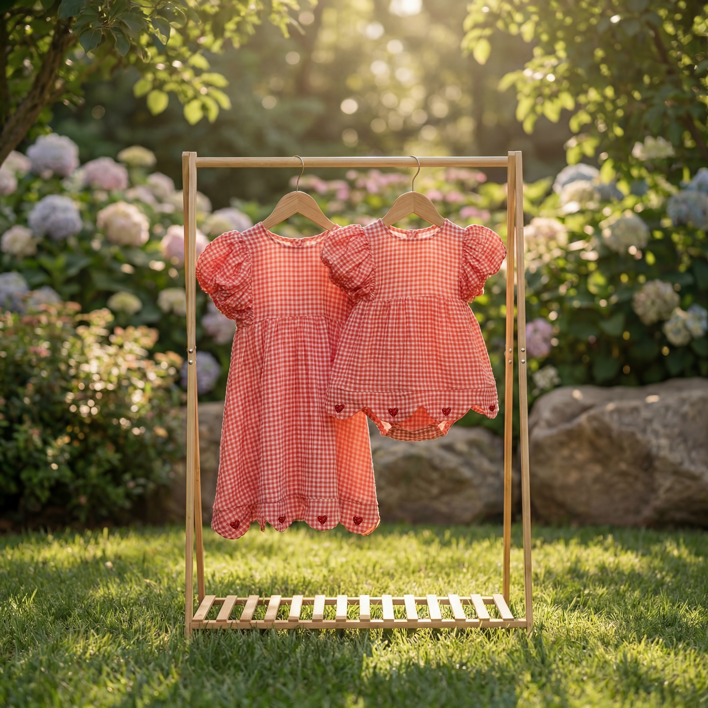 Organic Cotton Maya Romper Dress · Lover