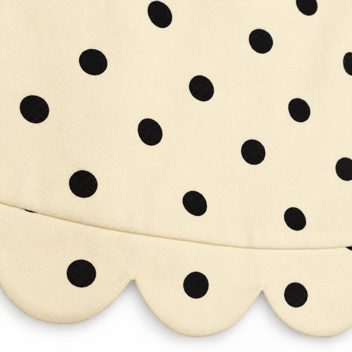 Petal Cotton Twill Sleeveless Vest Top · Dotty