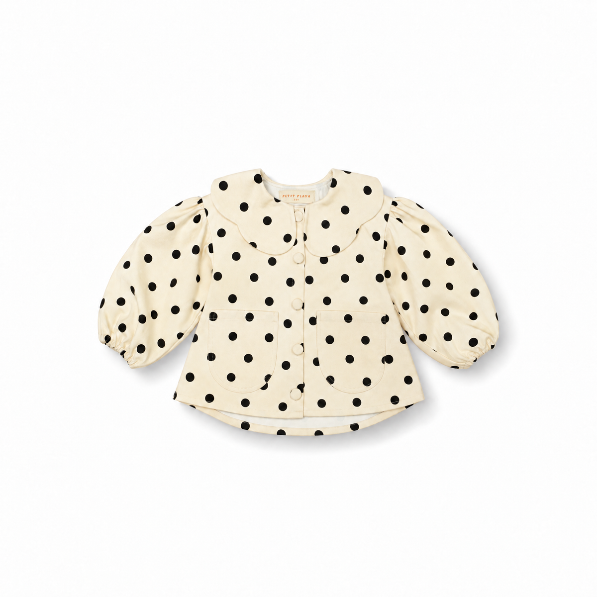 Petal Cotton Twill Jean Jacket · Dotty