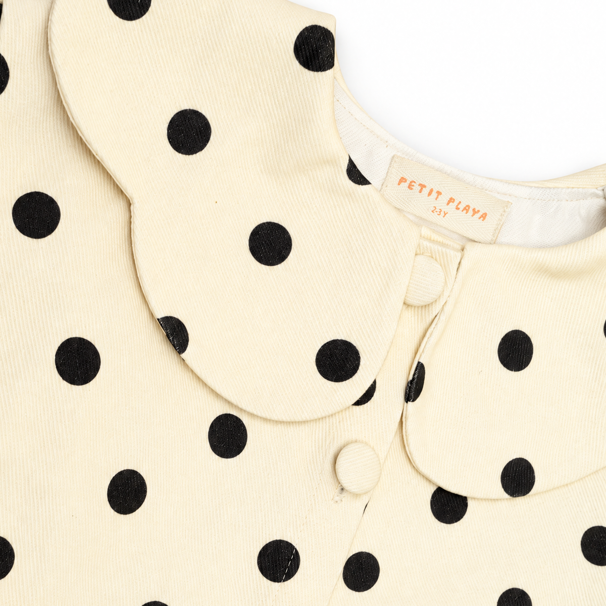 Petal Cotton Twill Jean Jacket · Dotty