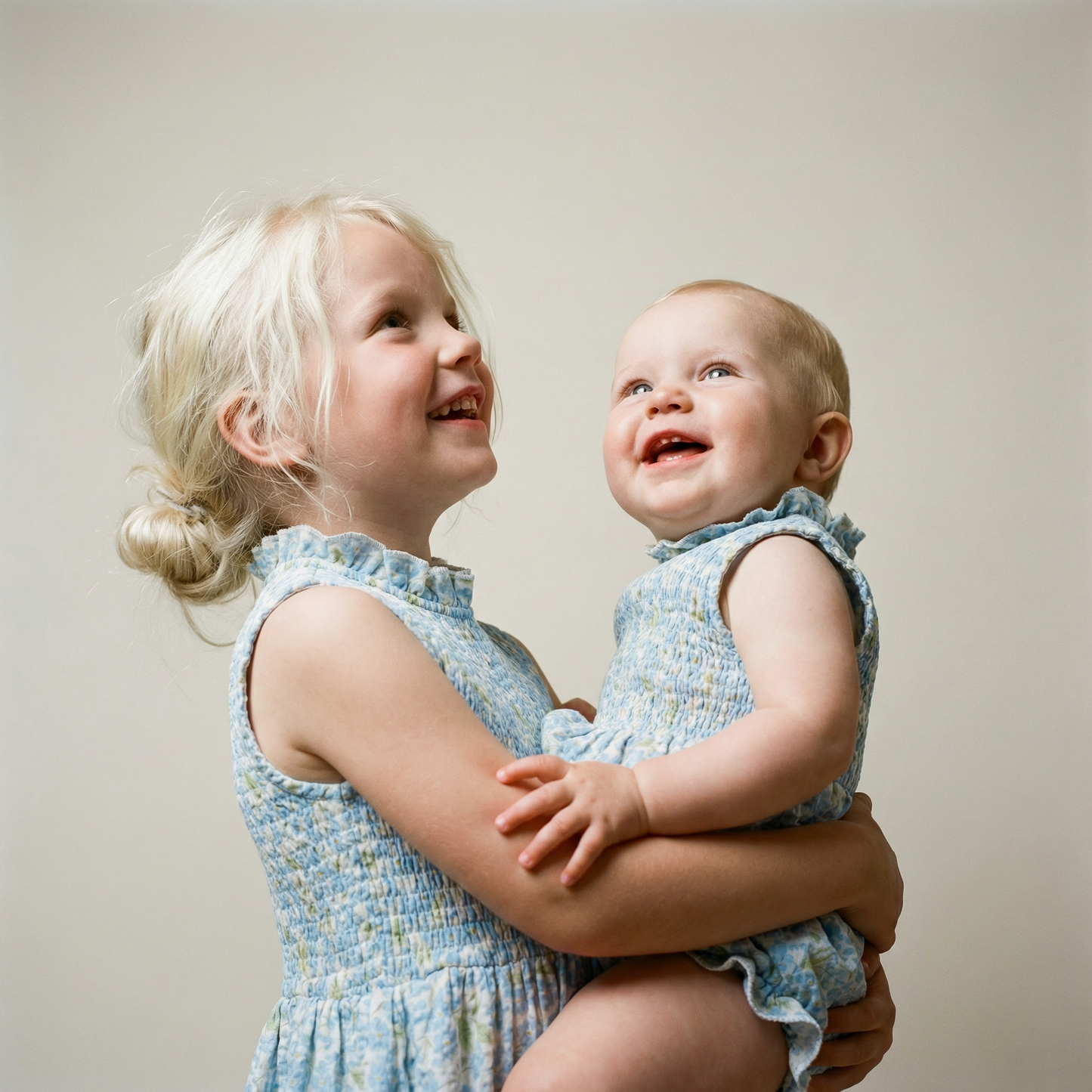 Organic Cotton Adaline Dress · Hydrangea