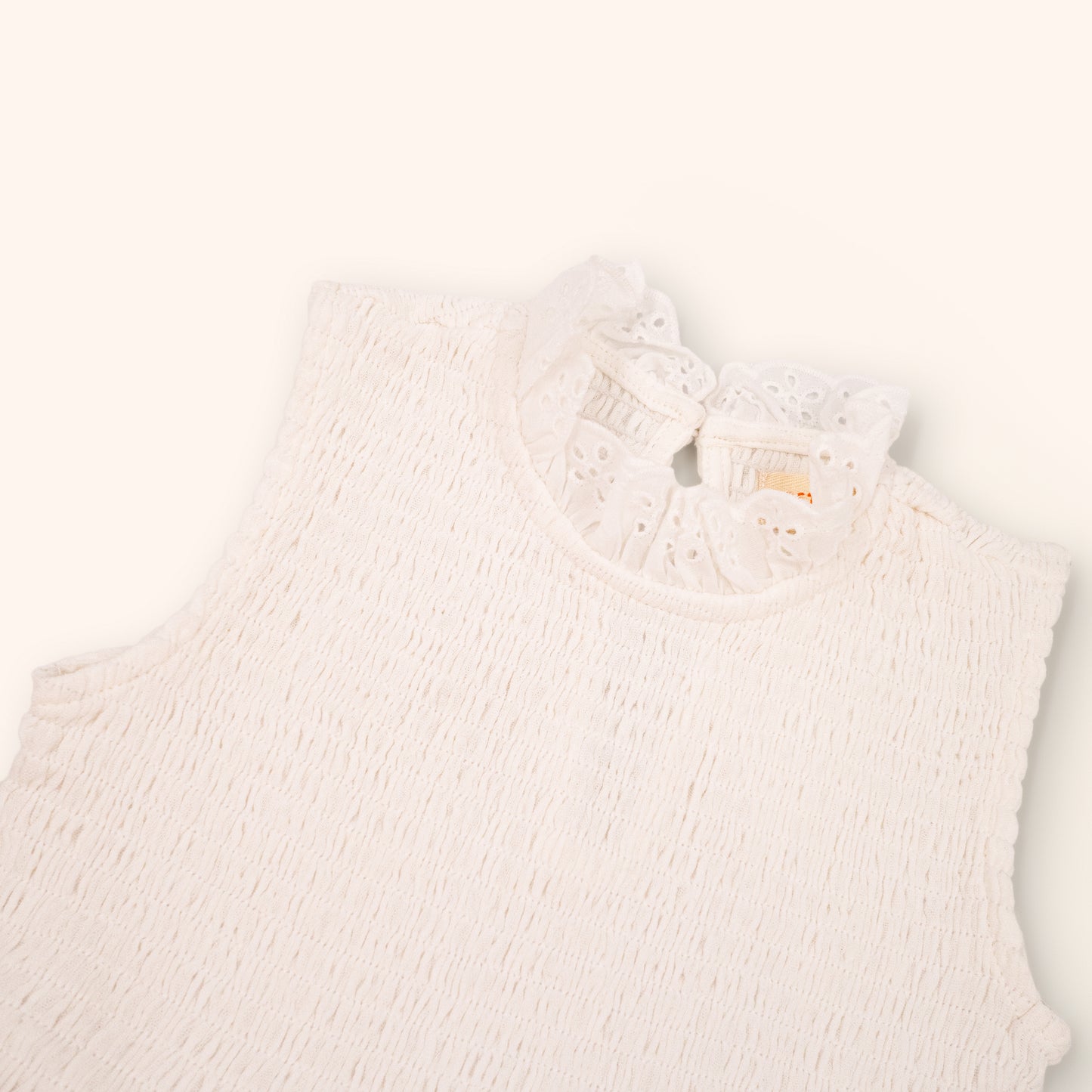 Organic Cotton Adaline Dress · Gardenia