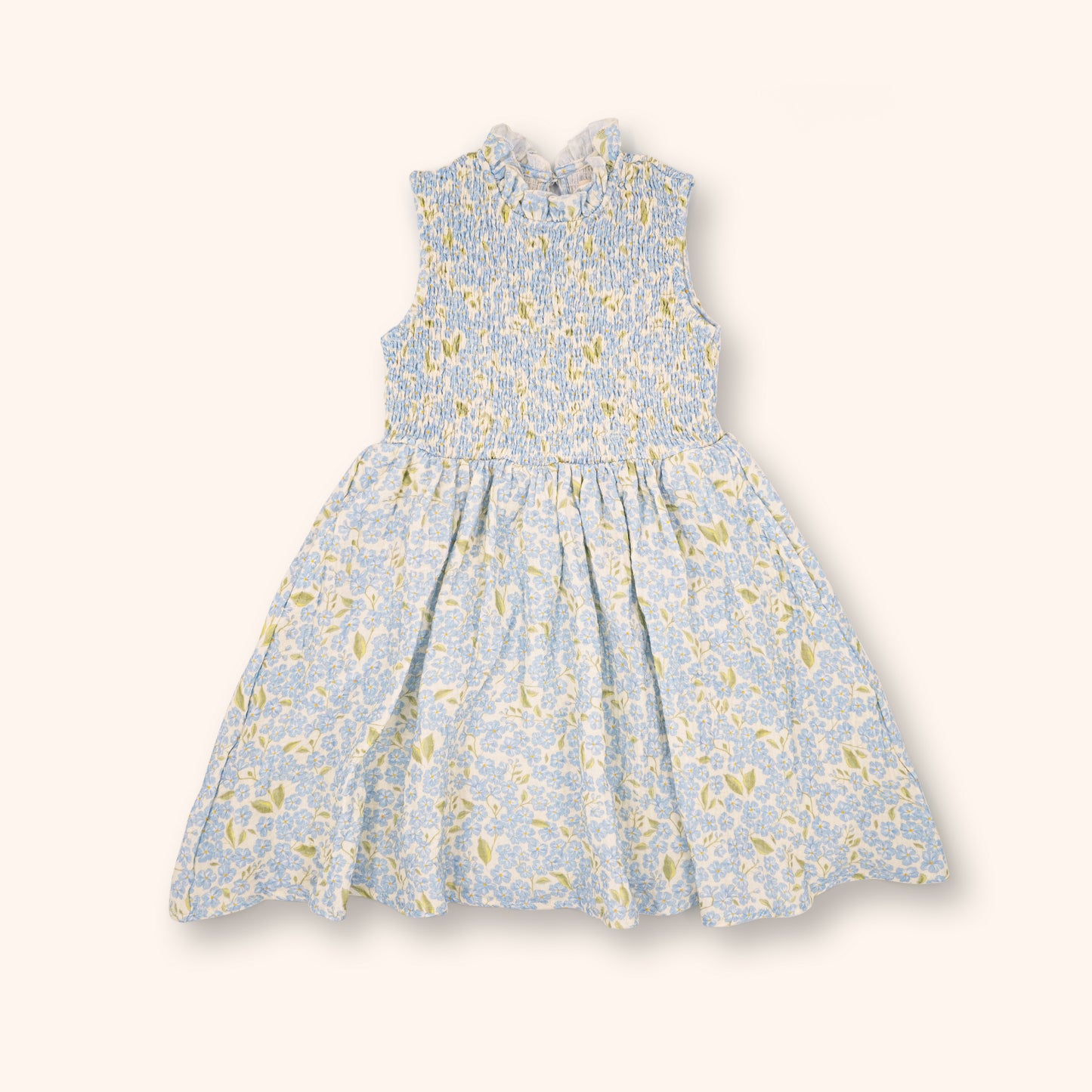 Organic Cotton Adaline Dress · Hydrangea