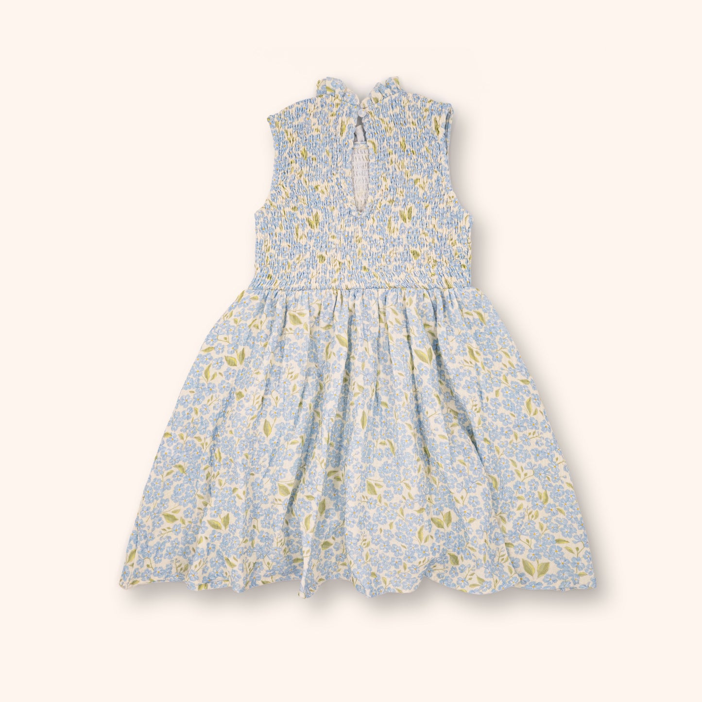 Organic Cotton Adaline Dress · Hydrangea