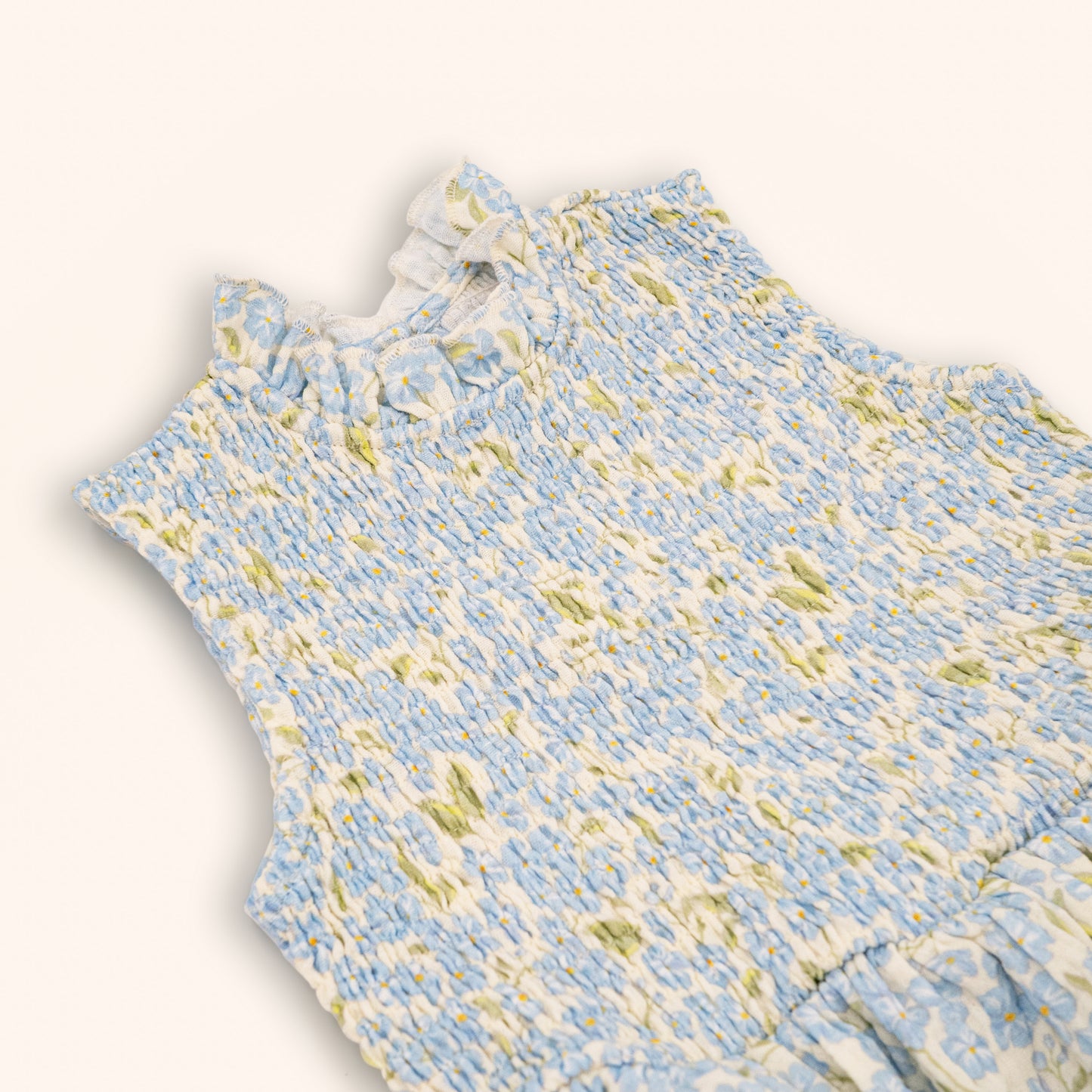 Organic Cotton Adaline Dress · Hydrangea