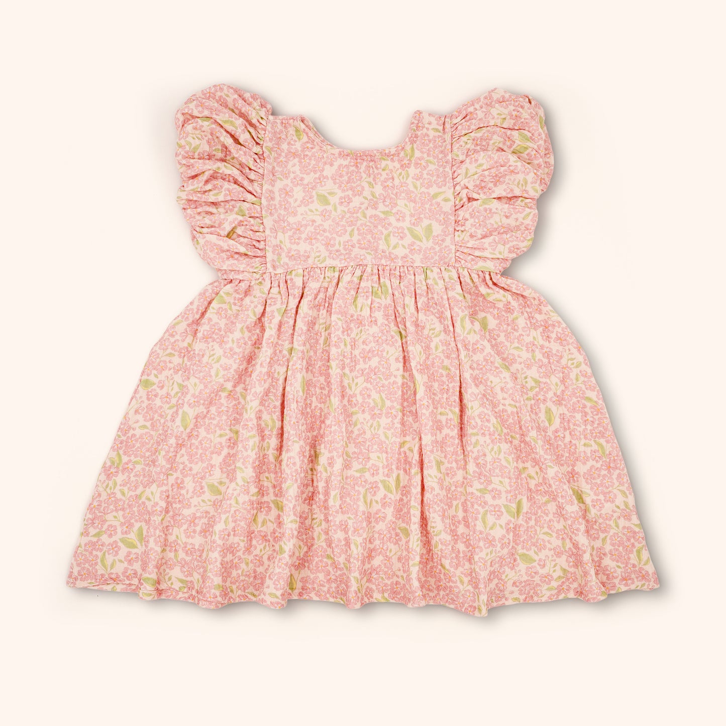 Organic Cotton Maya Dress · Peony