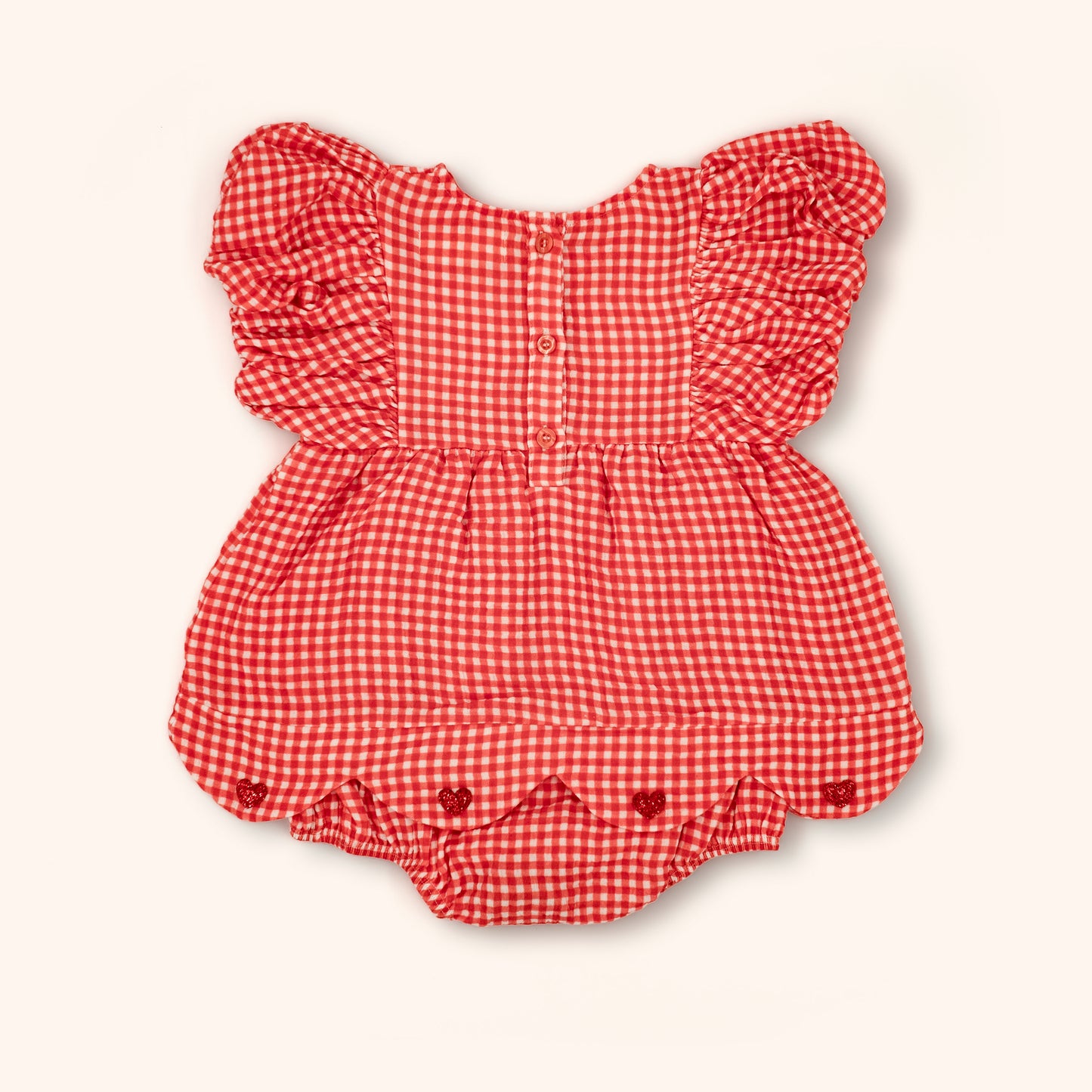 Organic Cotton Maya Romper Dress · Lover