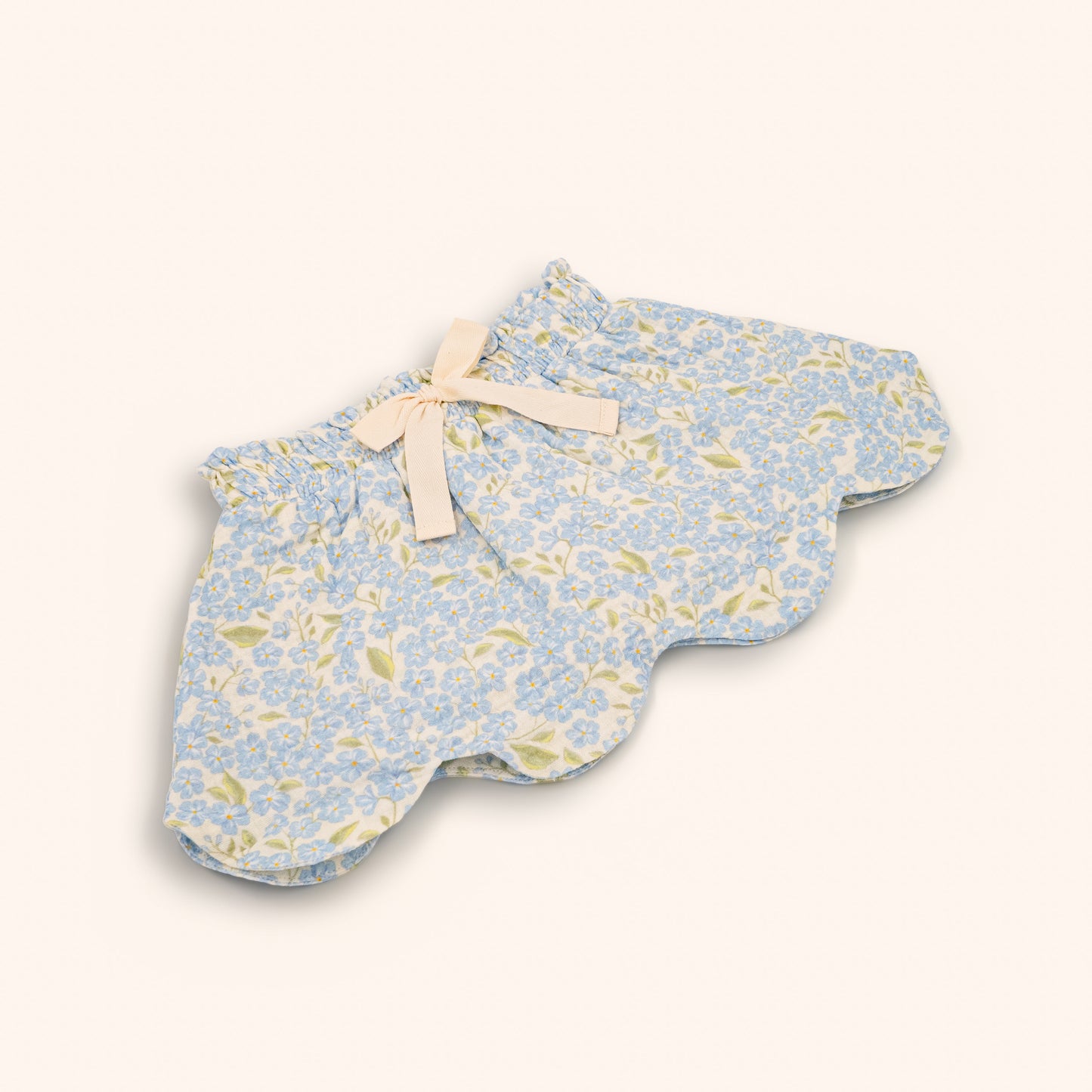 Organic Cotton Petal Skort · Hydrangea