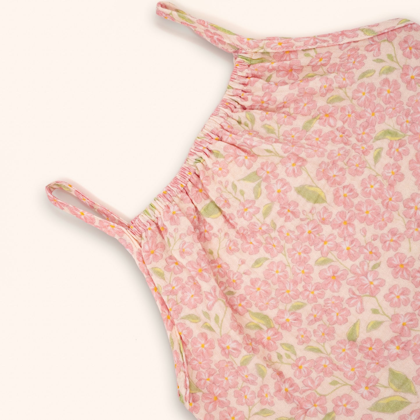 Organic Cotton Petal Top · Peony