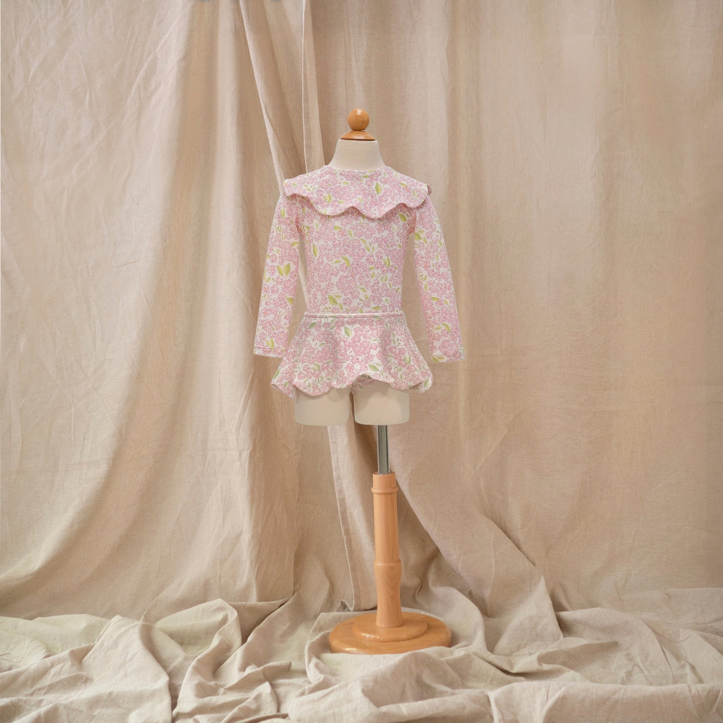 Petal Bikini Skirt · Peony