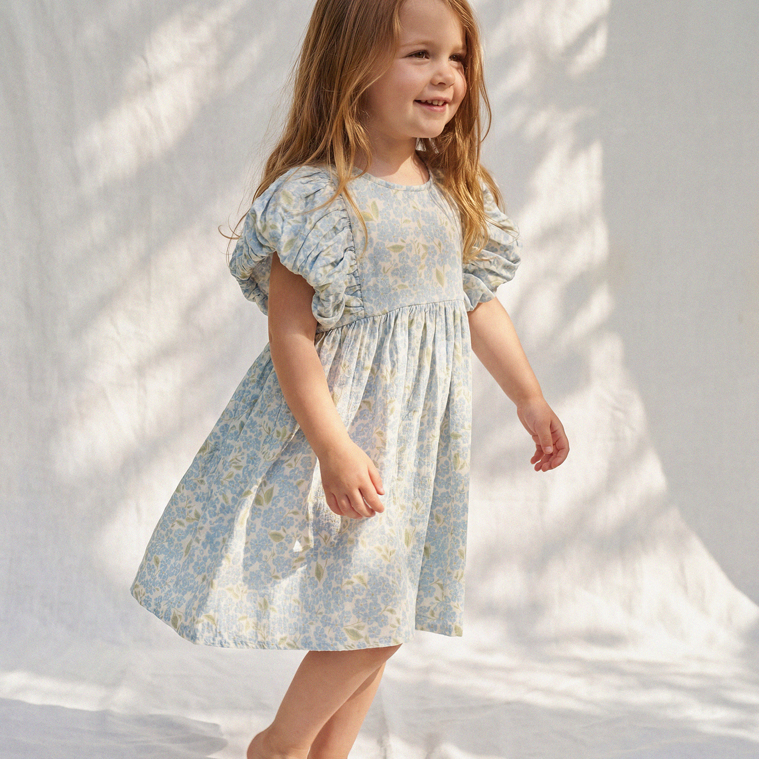 Organic Cotton Maya Dress · Hydrangea / 2-3 Years