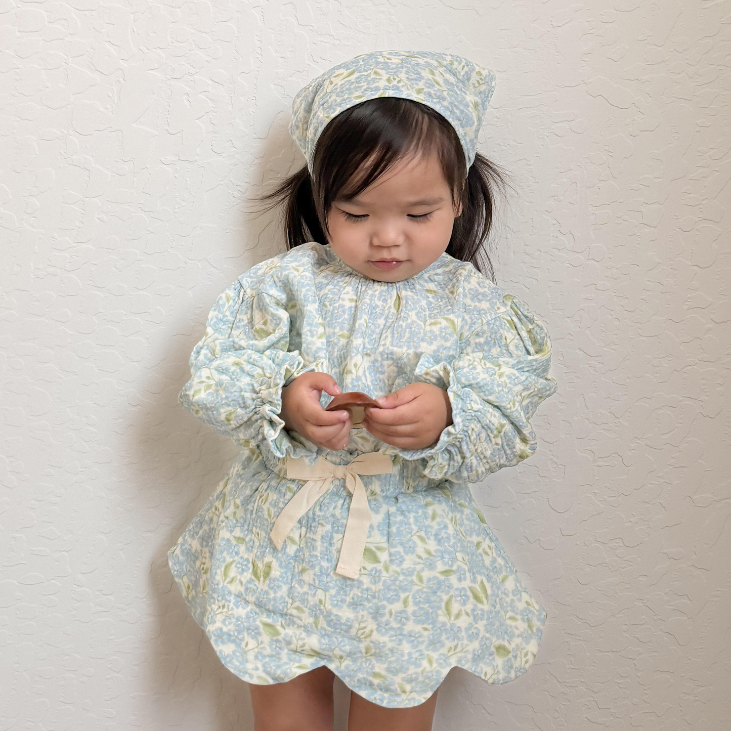 Organic Cotton Marlow Smock Top · Hydrangea